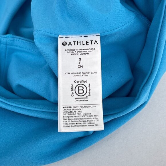 Athleta Ultra High Rise Elation Capri Leggings Yoga Pilates Active Pants Women S - Picture 6 of 11